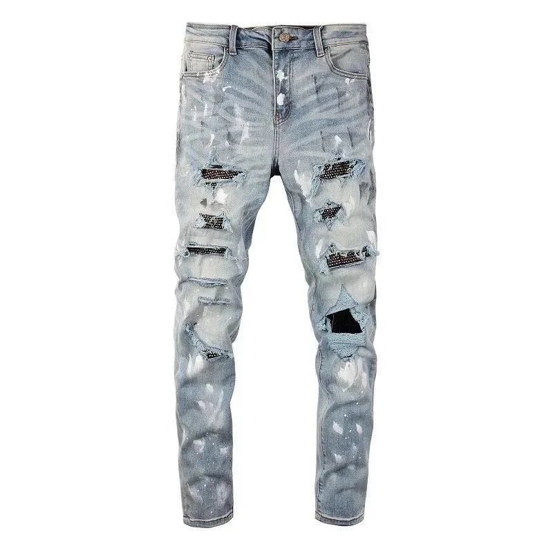 Distressed Light PantsHotsale